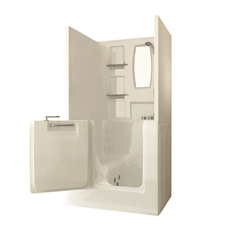 Sanctuary Shower Enclosure Walk In Tub Small