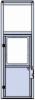 Lower Door Large - ROUGH OPENING HEIGHT: 123"-142" / WIDTH: 42"