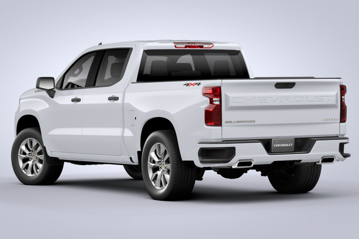 2021 CHEVROLET SILVERADO 1500 2WD CREW CAB 147" CUSTOM