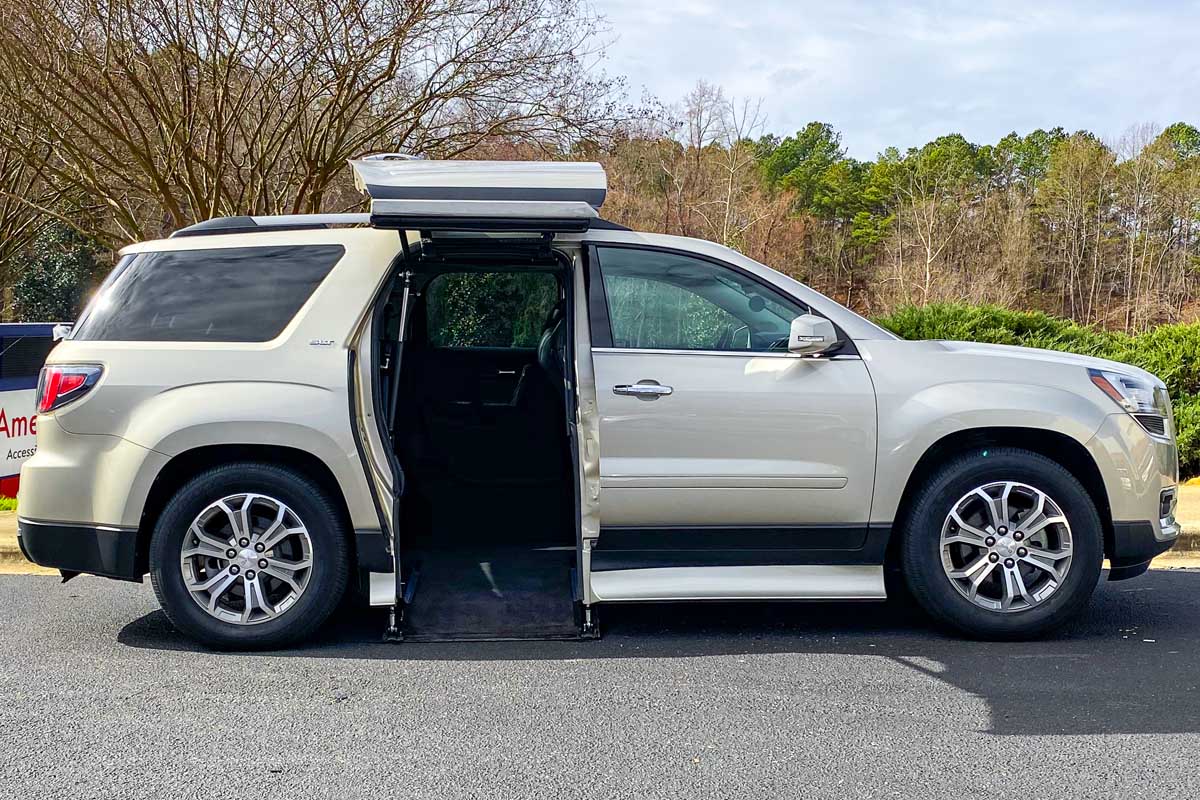 2016 GMC Acadia with "Zero Ramp"