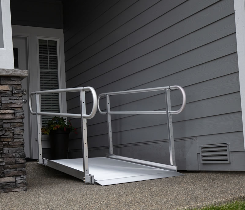 Gateway Ramp with Handrails 3ft