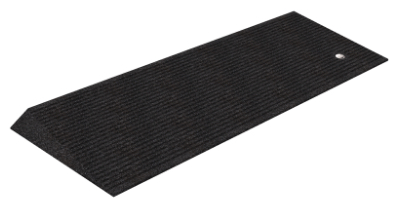 Rubber Beveled Threshold Ramp 1.5 Black